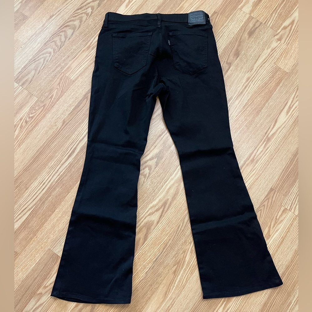 Levi’s 726 Flare black jeans